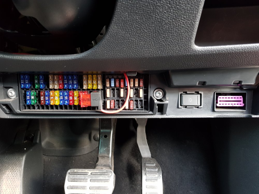 Interior light fuse Skoda Fabia Mk II BRISKODA