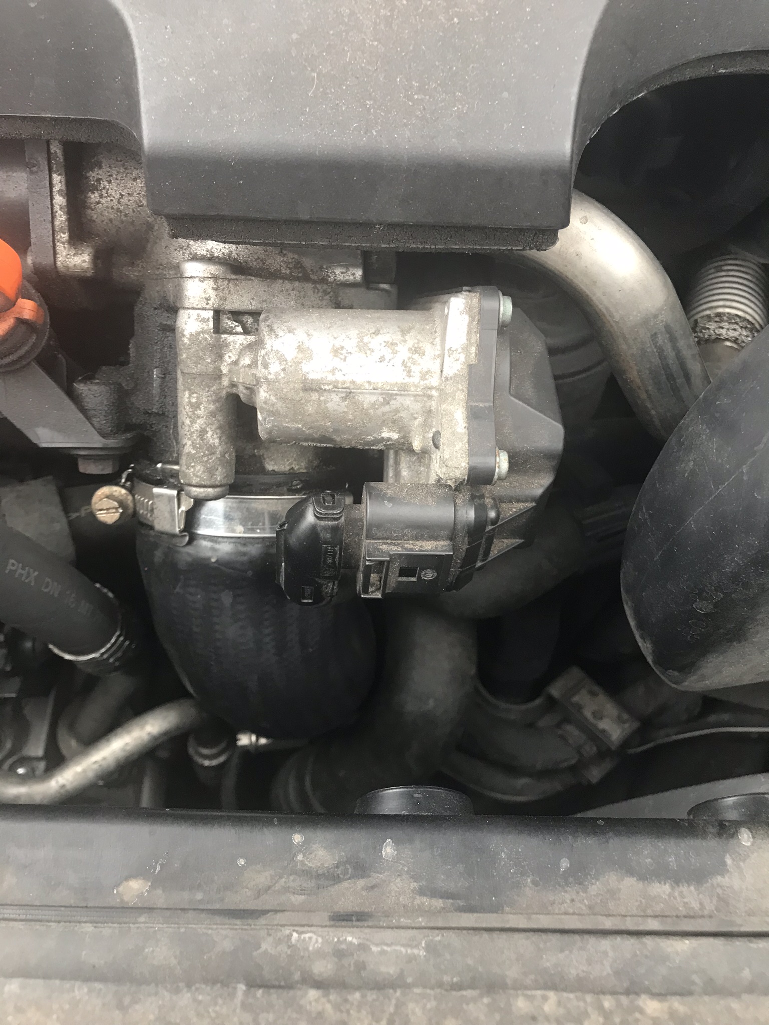 Error code P2015 "sensor for intake manifold flap position" fixed with