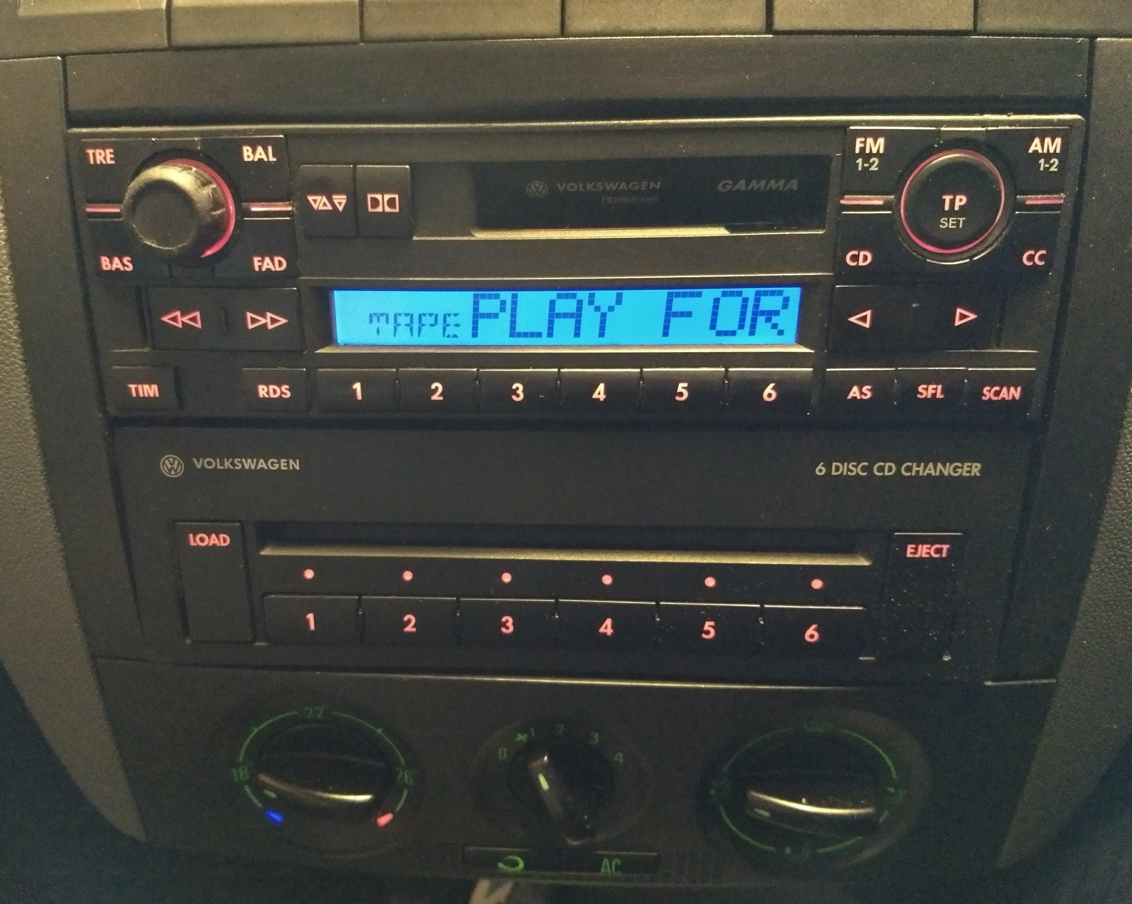 Dash CD changer Skoda Fabia Mk I (19992007) BRISKODA