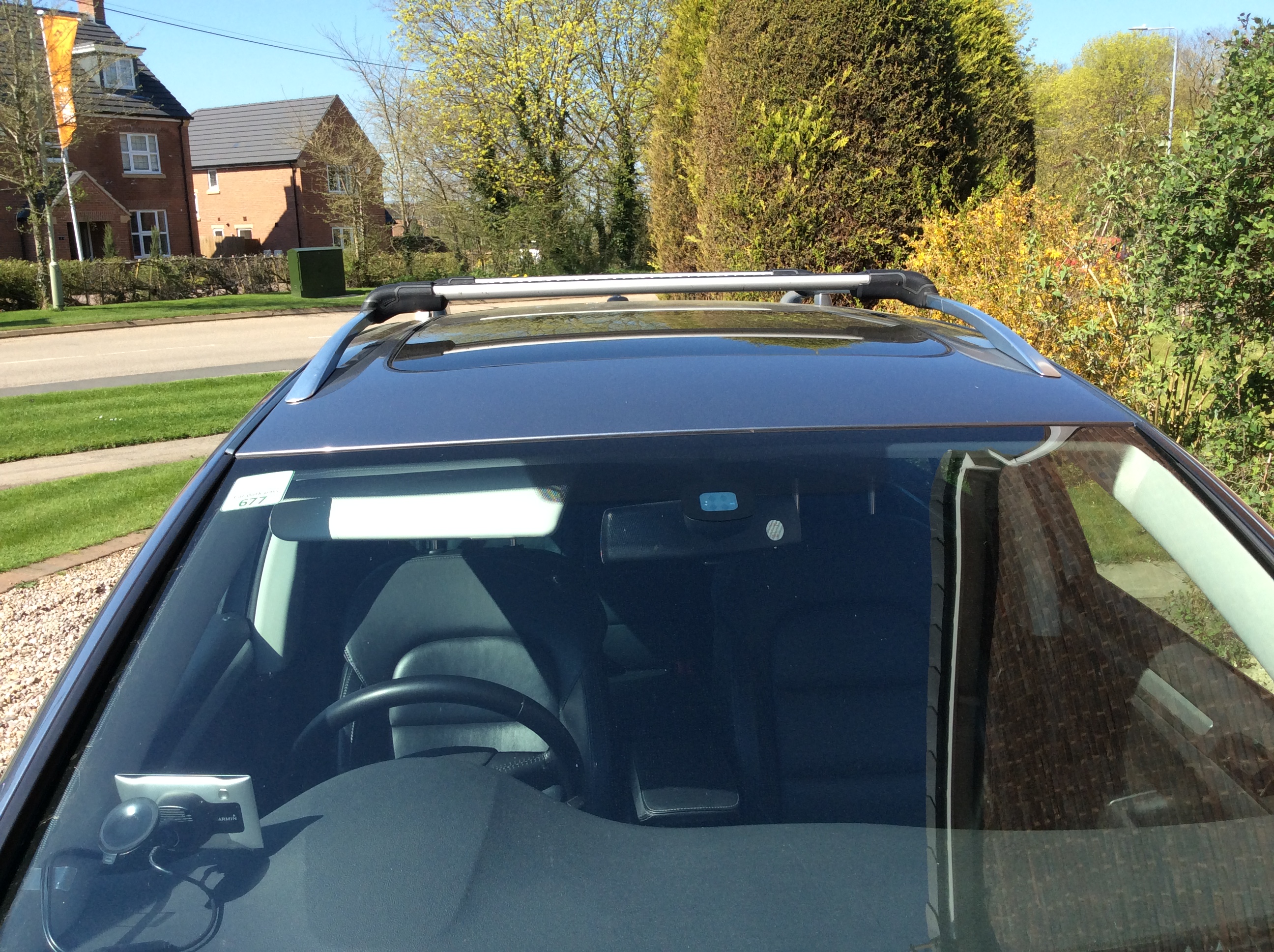 skoda superb roof bike rack