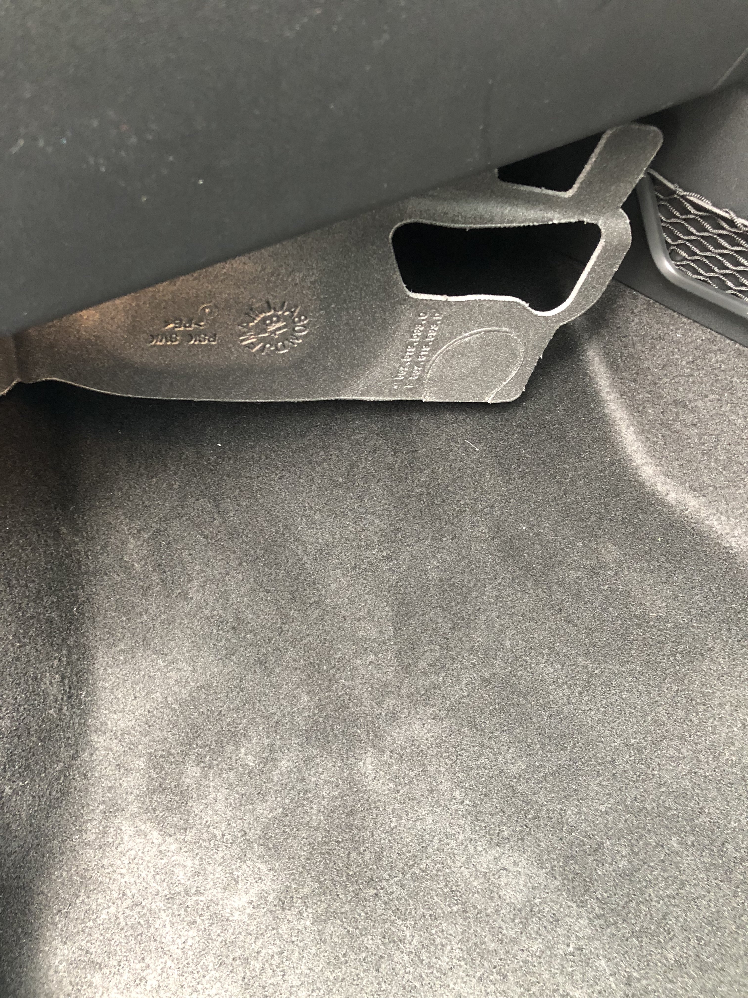 Carpet Under Glove Box