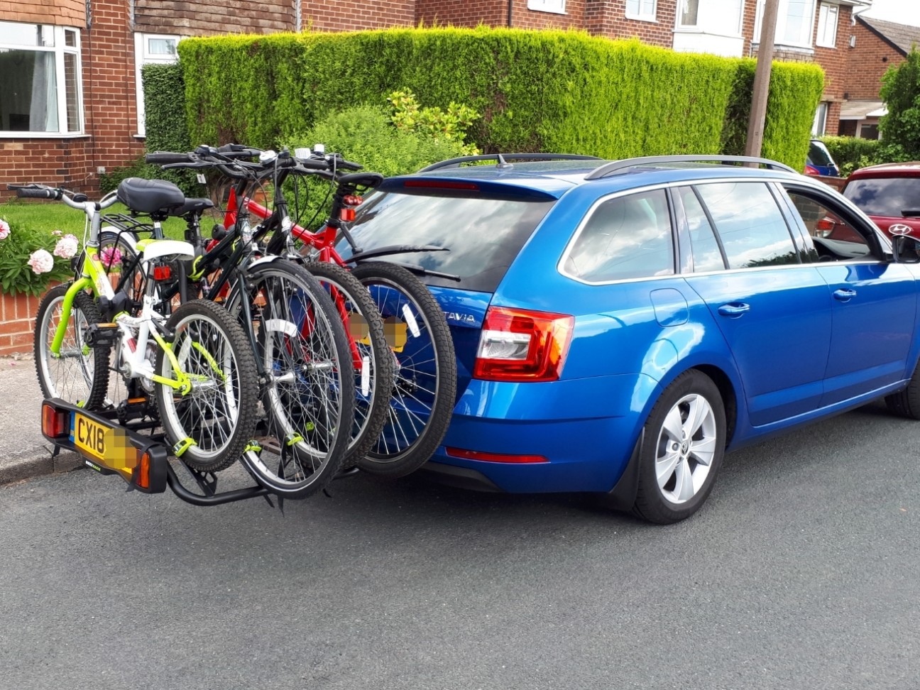Skoda octavia estate bike rack clearance
