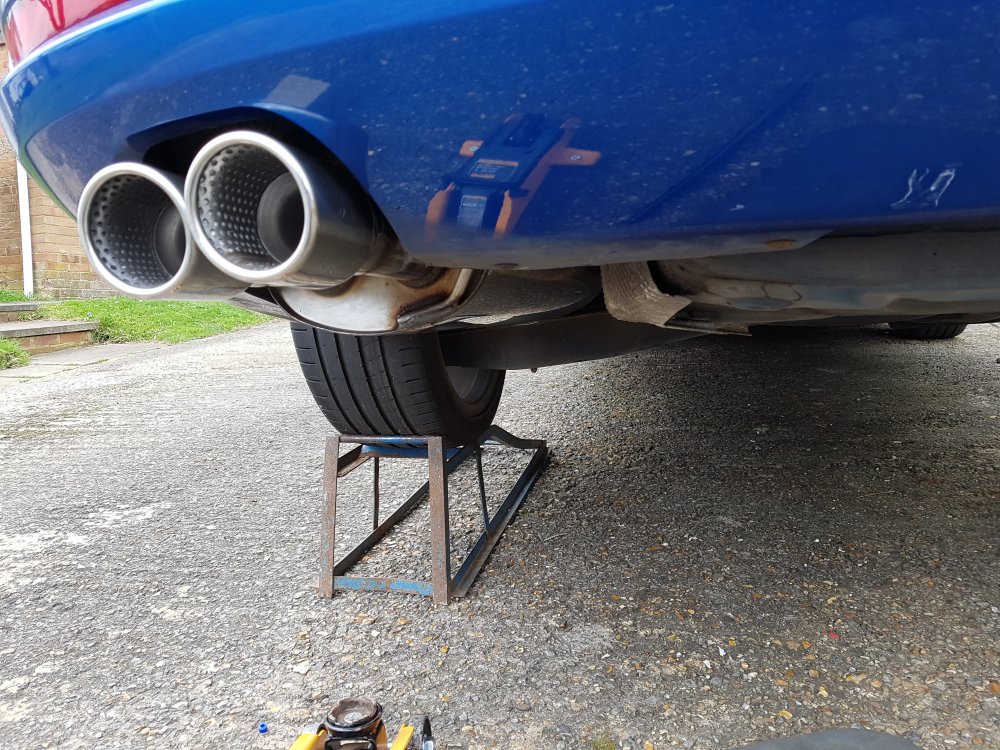miltek cat back exhaust octavia mk2 vrs (SOLD)
