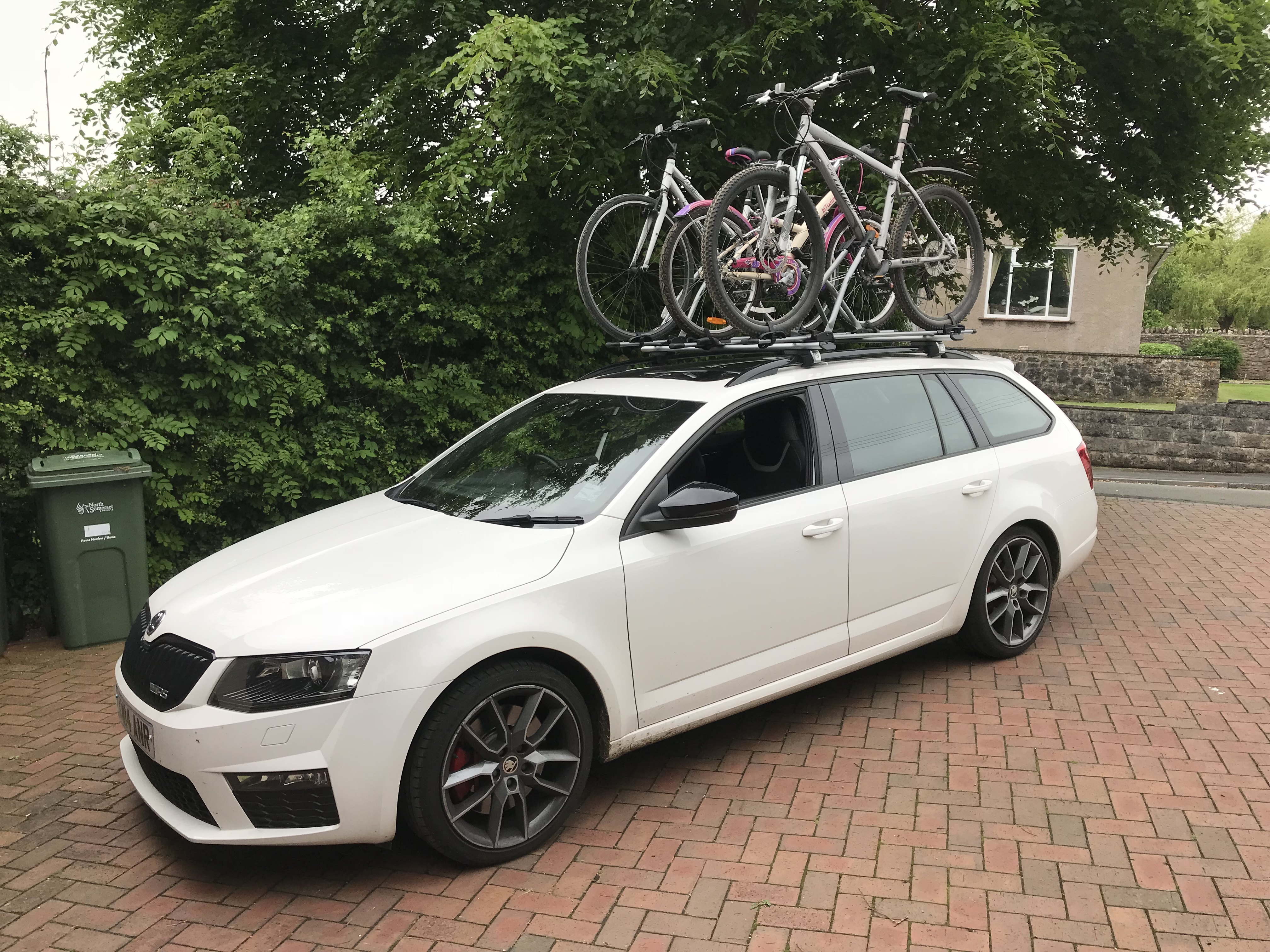 skoda bike rack