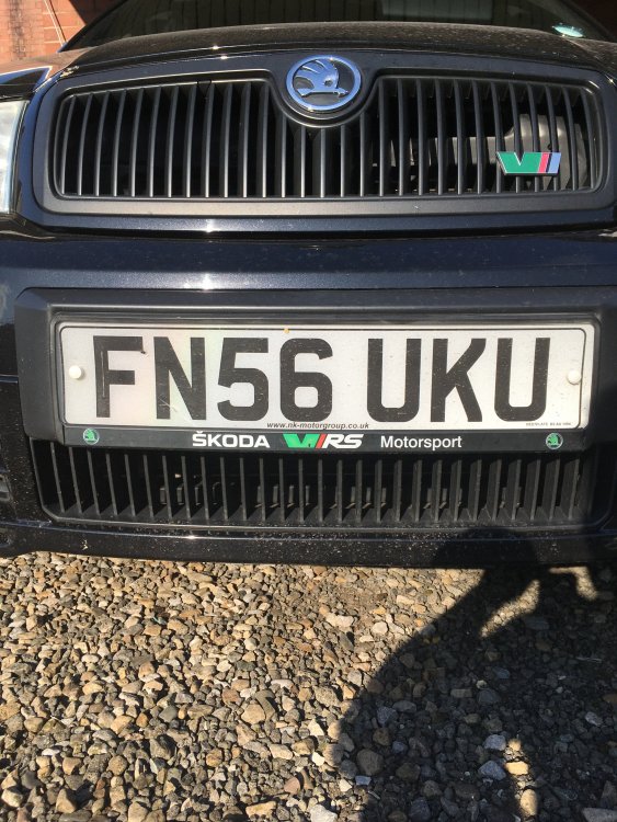 Vrs number plate surround.JPG