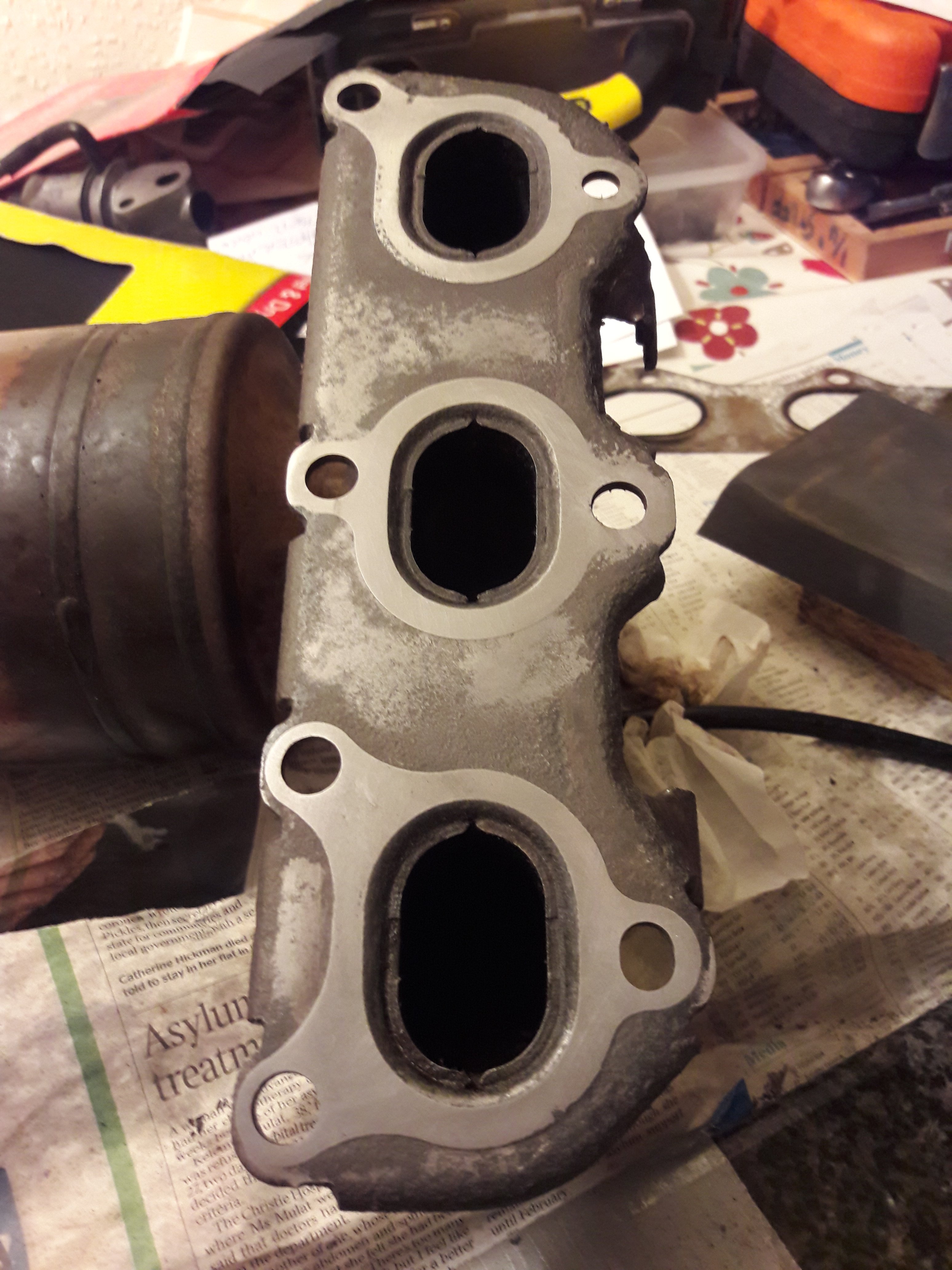 Exhaust manifold gasket leak Skoda Fabia Mk I (19992007) BRISKODA