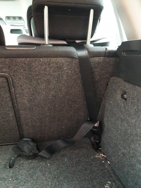 Top tether points on 2010 Octavia VRS Skoda Octavia Mk II 2004