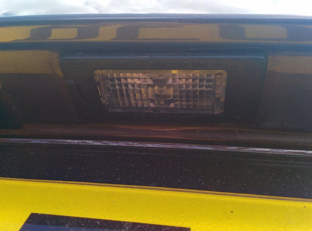 Number plate bulbs Skoda Fabia Mk III (20142021) BRISKODA