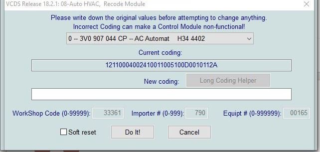 Enabling fan speed display in AUTO mode