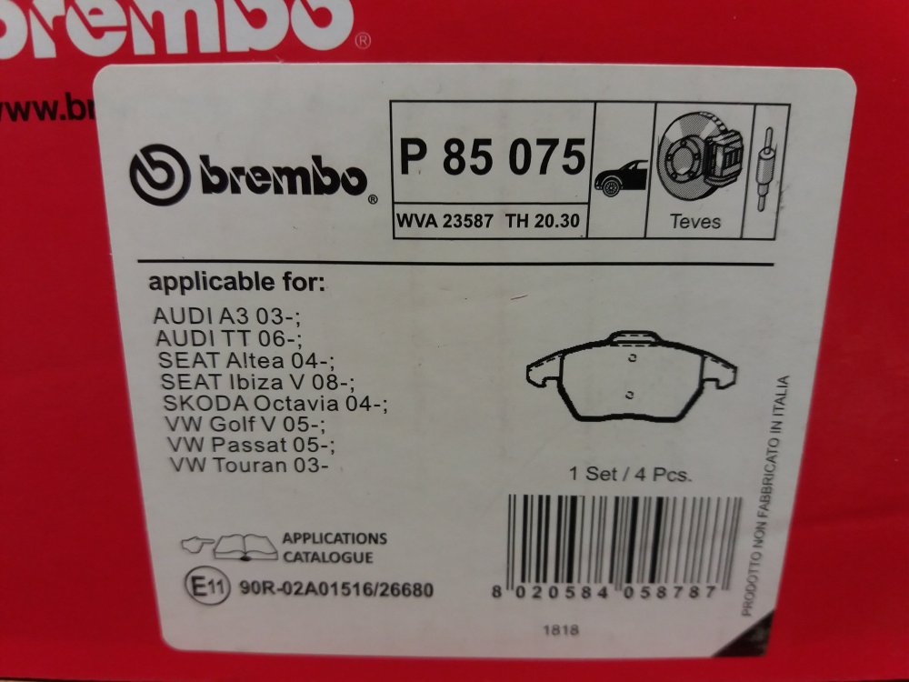 Changing brake pads Skoda Kodiaq MKI (20172023) BRISKODA