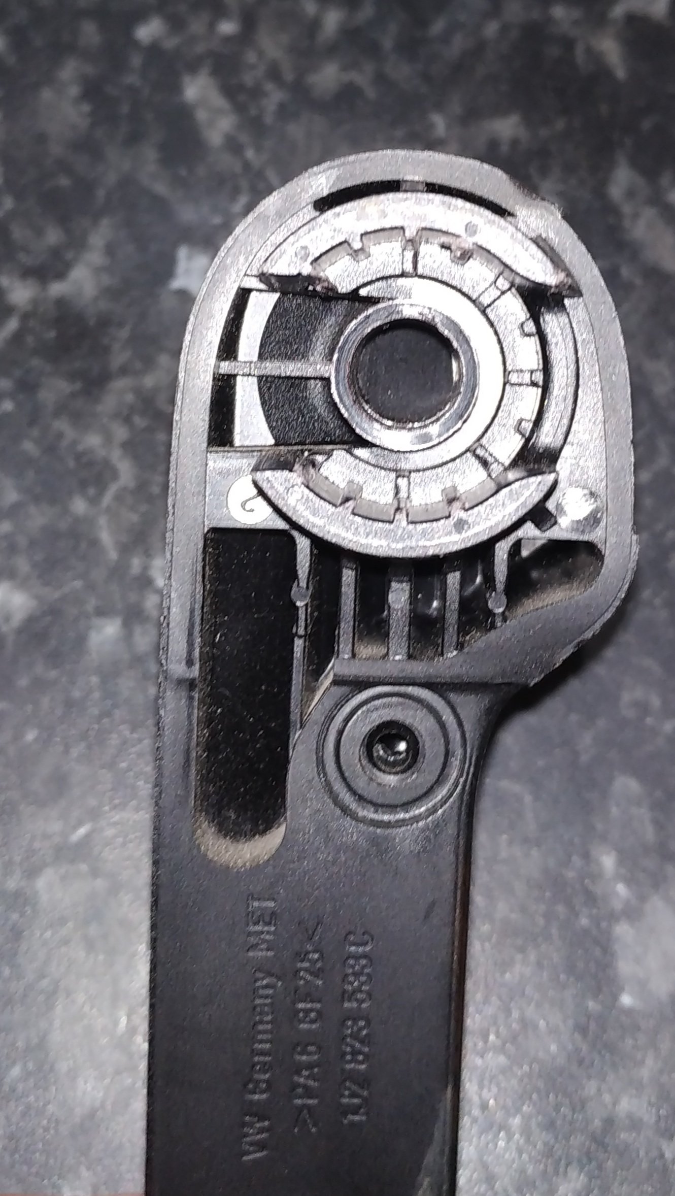 Bonnet release lever falls off