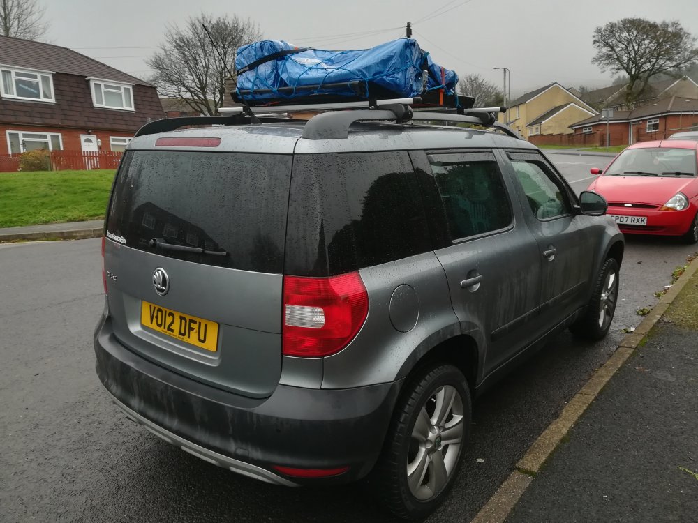 Expedition roof rack Skoda Yeti BRISKODA