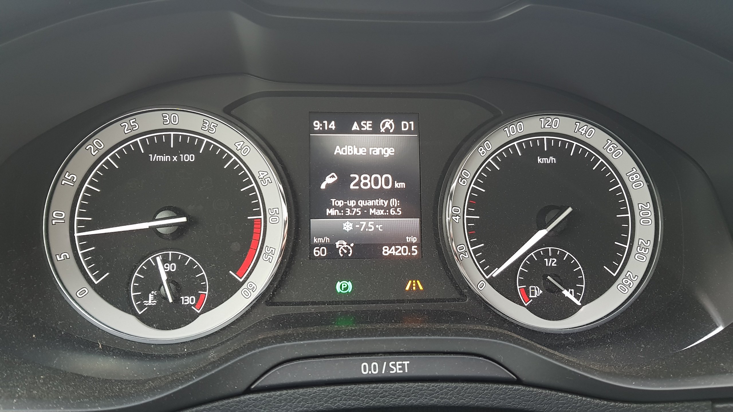 Skoda octavia adblue