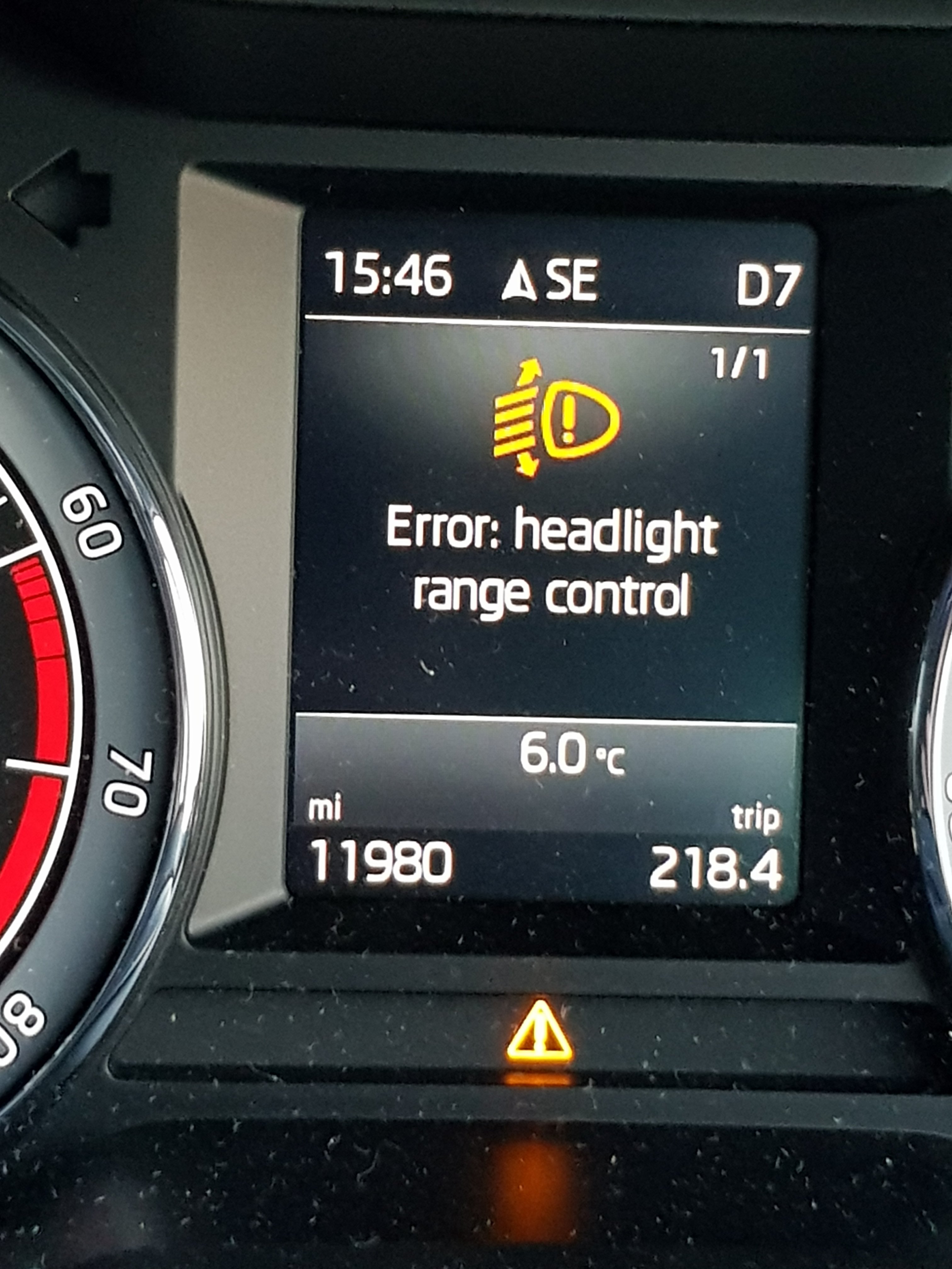 Full LED headlights faulty or not? Skoda Octavia Mk III (2013 2020