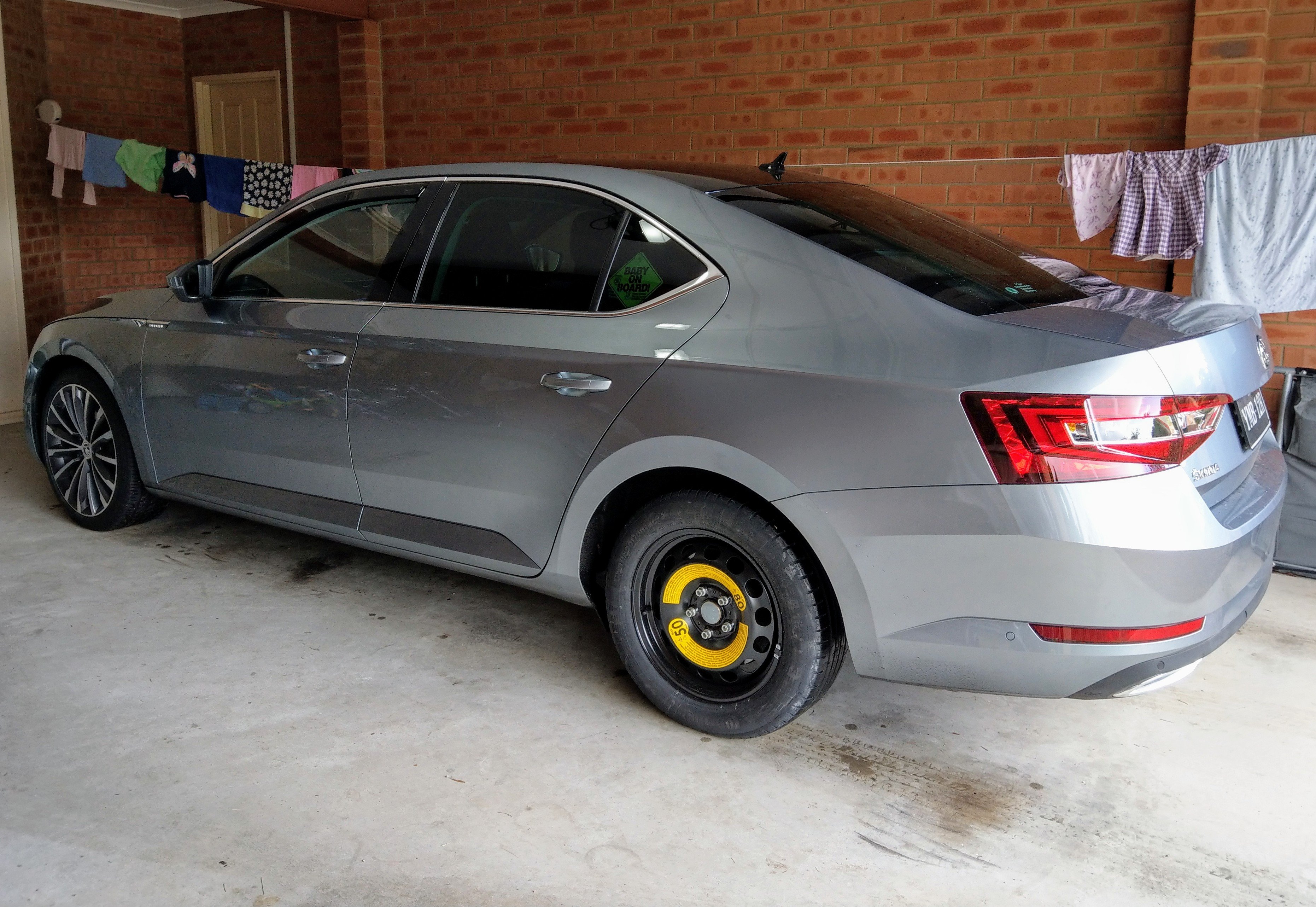 Superb Spare Wheel Well