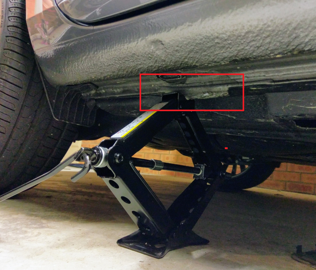 Fabia Mk III axle stand points Skoda Fabia Mk III (20142021) BRISKODA