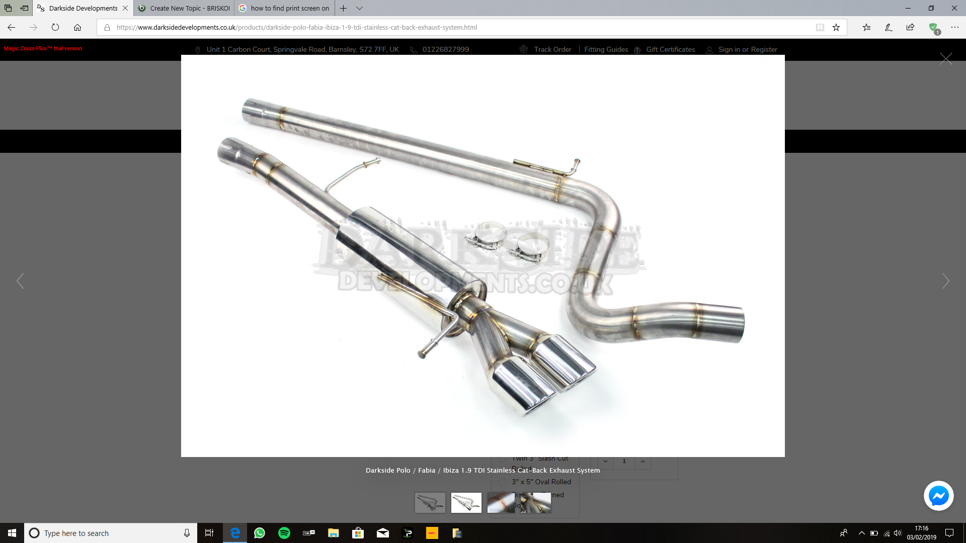 Stainless Exhaust HELP needed