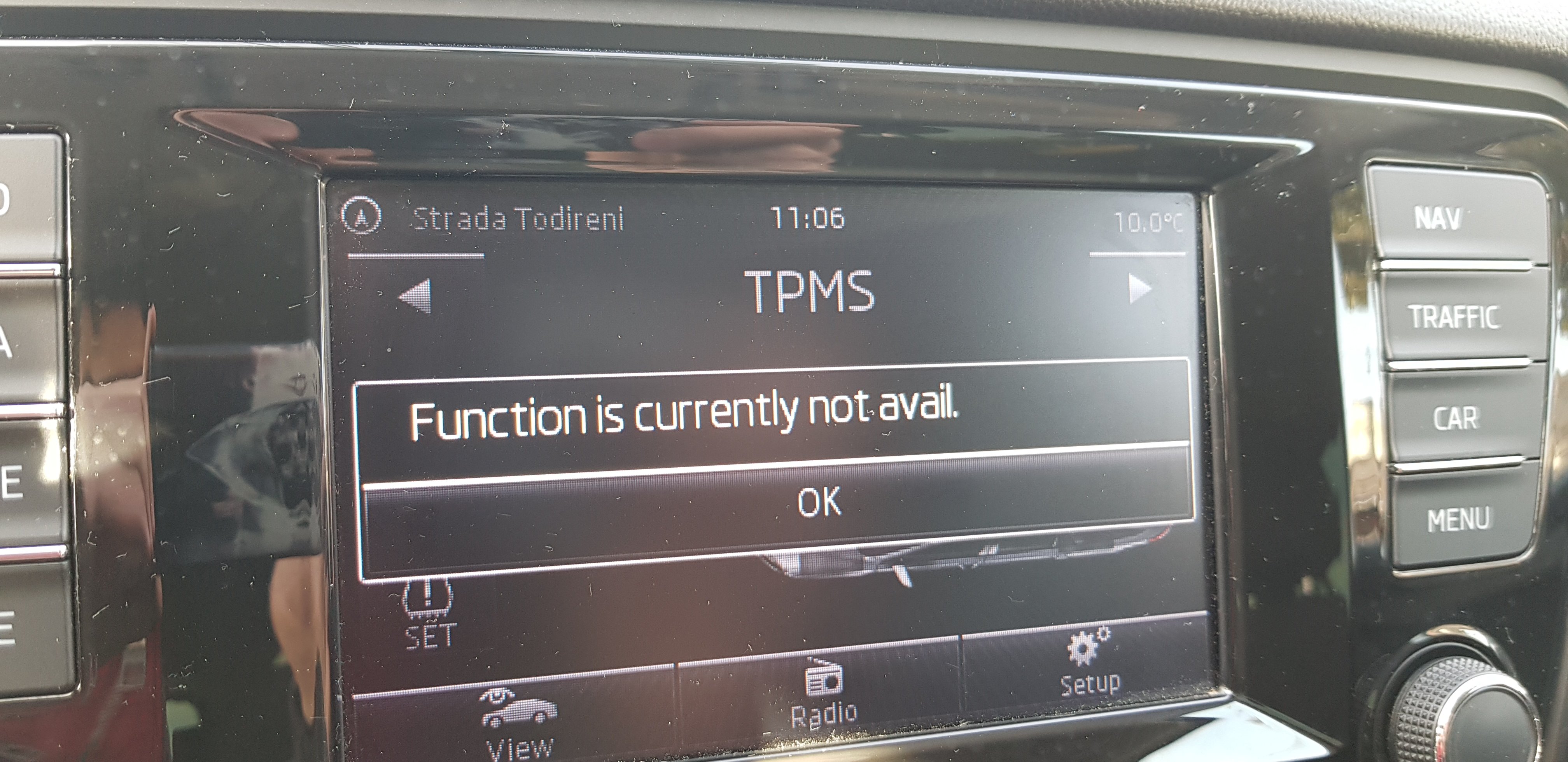 Tyre Pressure Loss Indicator Skoda Superb Mk III (2015 2023) BRISKODA