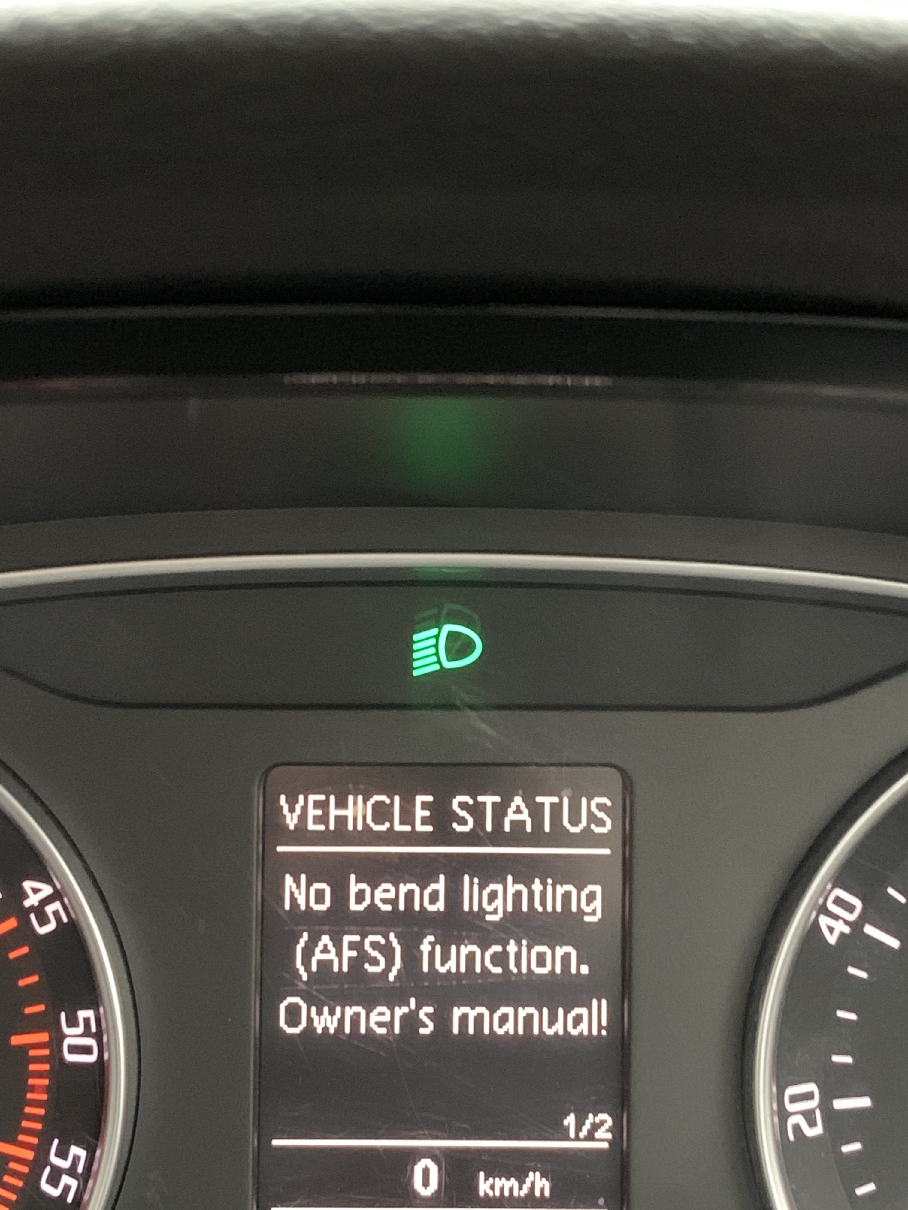 Dashboard light on Skoda Octavia Mk II (2004 2013) BRISKODA