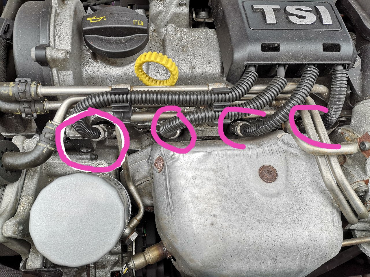 Spark plug "guide" Skoda Fabia Guides BRISKODA