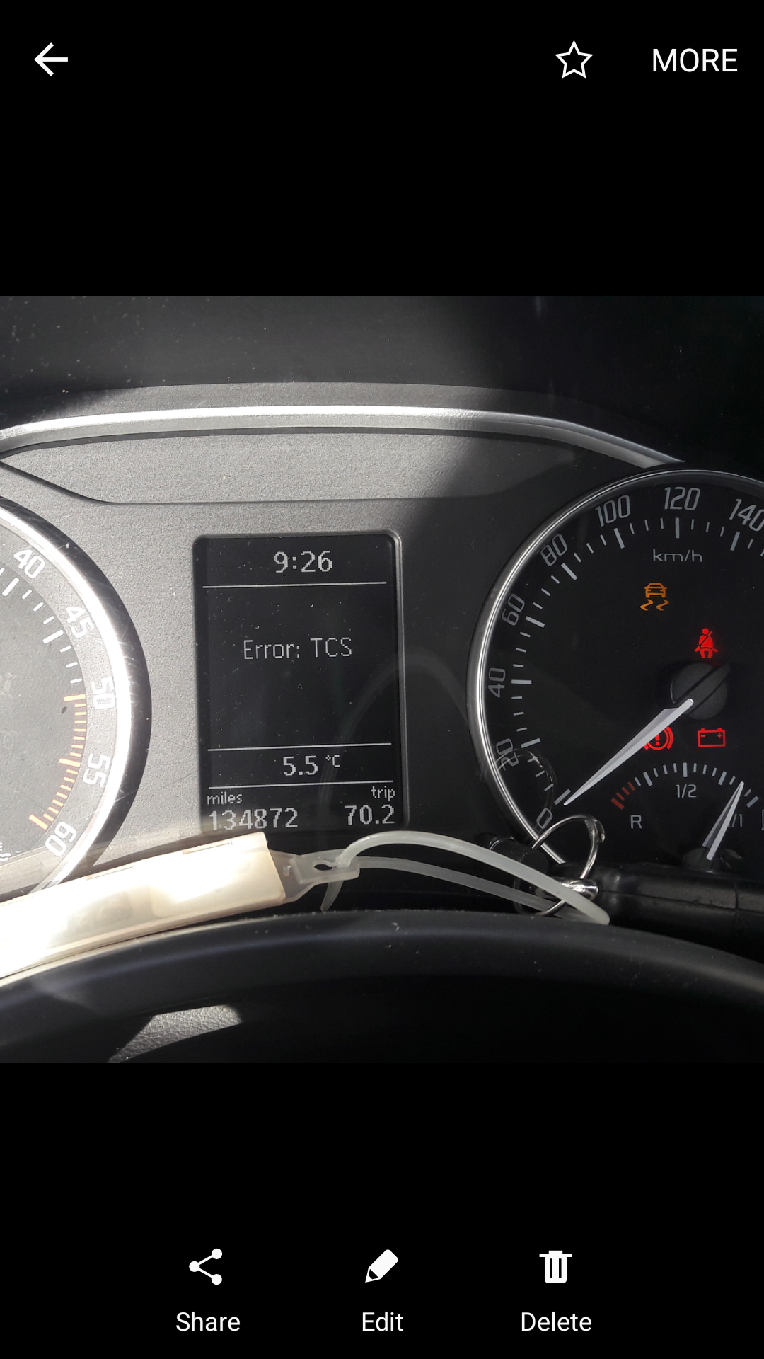 TCS Error won't start.