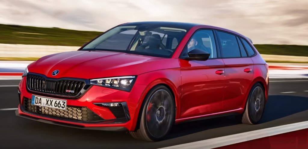 Škoda Scala is Vision RS