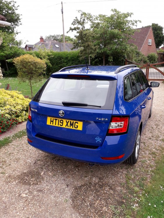 Бампер skoda fabia