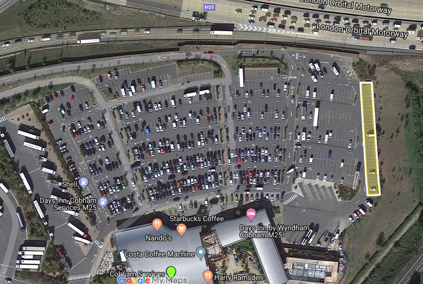 Cobham Services (M25) meet Wednesday 26th June, 8pm South East (East) Meets BRISKODA