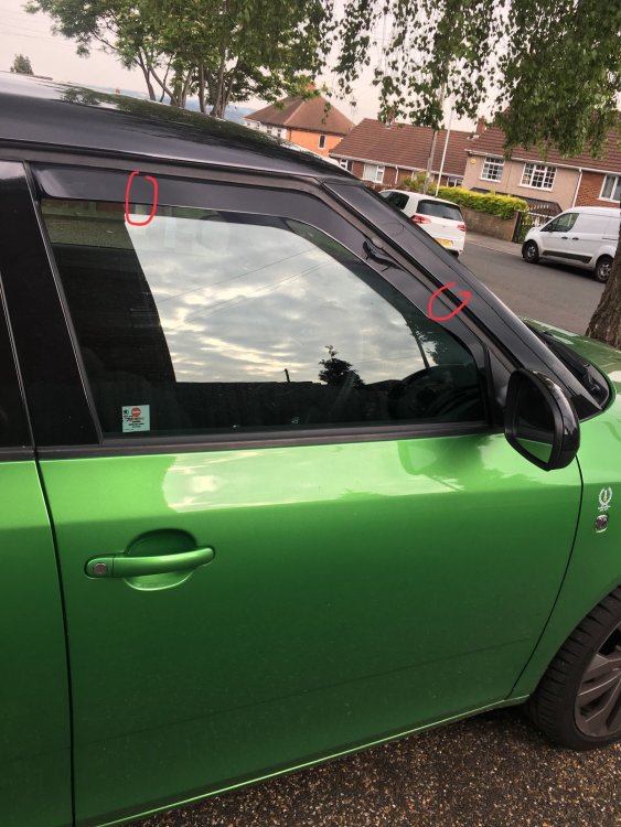 Team Heko Wind Deflector Problem Skoda Fabia Mk II (20072014) BRISKODA