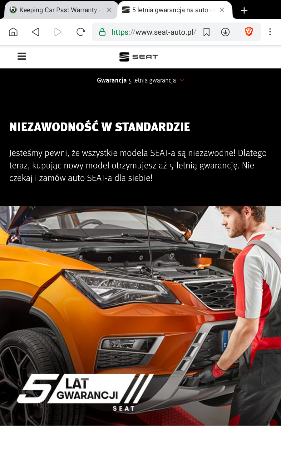 Keeping Car Past Warranty Skoda Octavia Mk III (2013 2020) BRISKODA