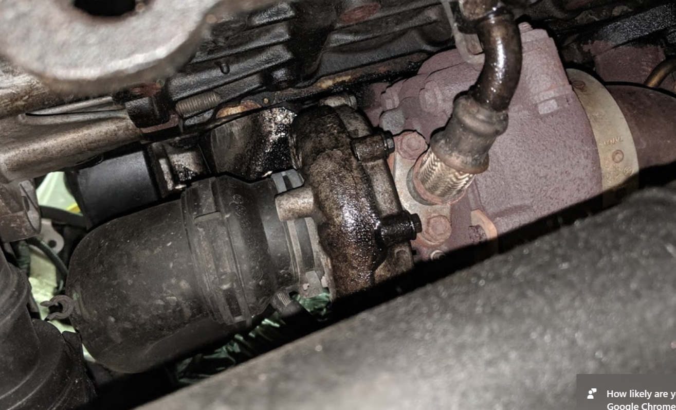 BKD Oil leak above the turbo? Skoda Octavia Mk II (2004 2013