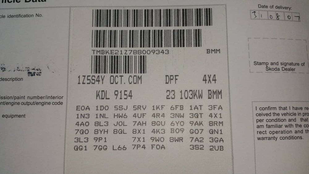 Swap code skoda