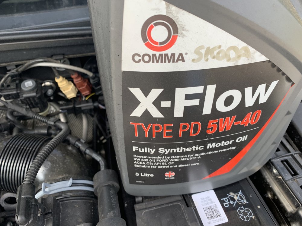 Service oil skoda