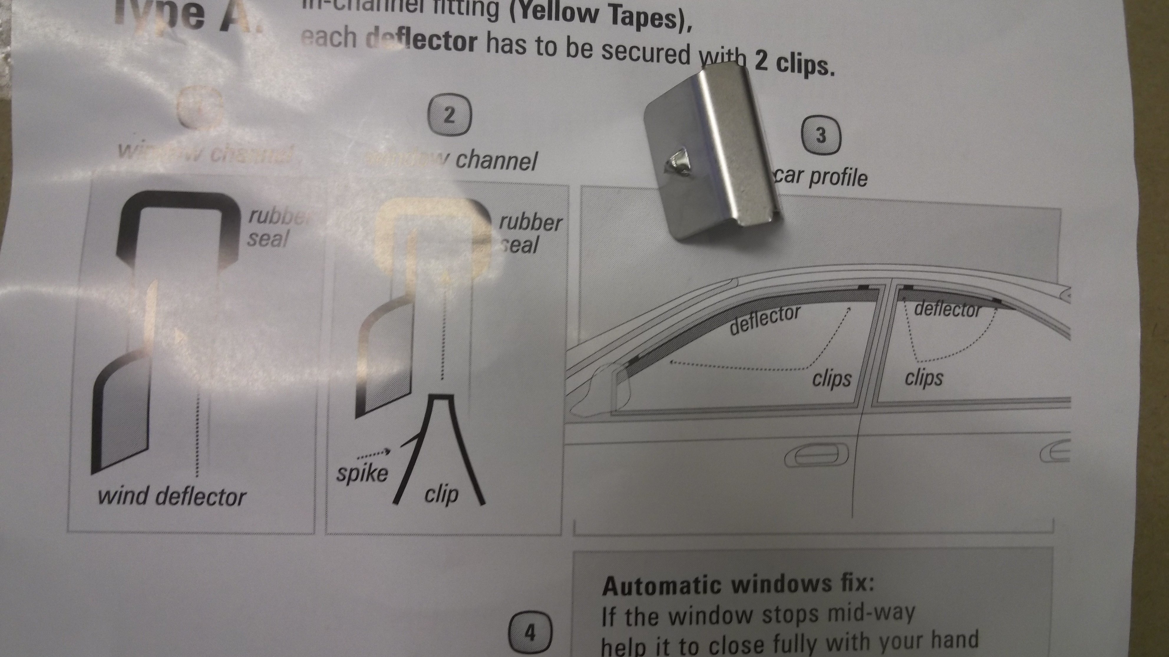 Wind Deflectors don't fit - Skoda Octavia Mk III (2013 - 2020