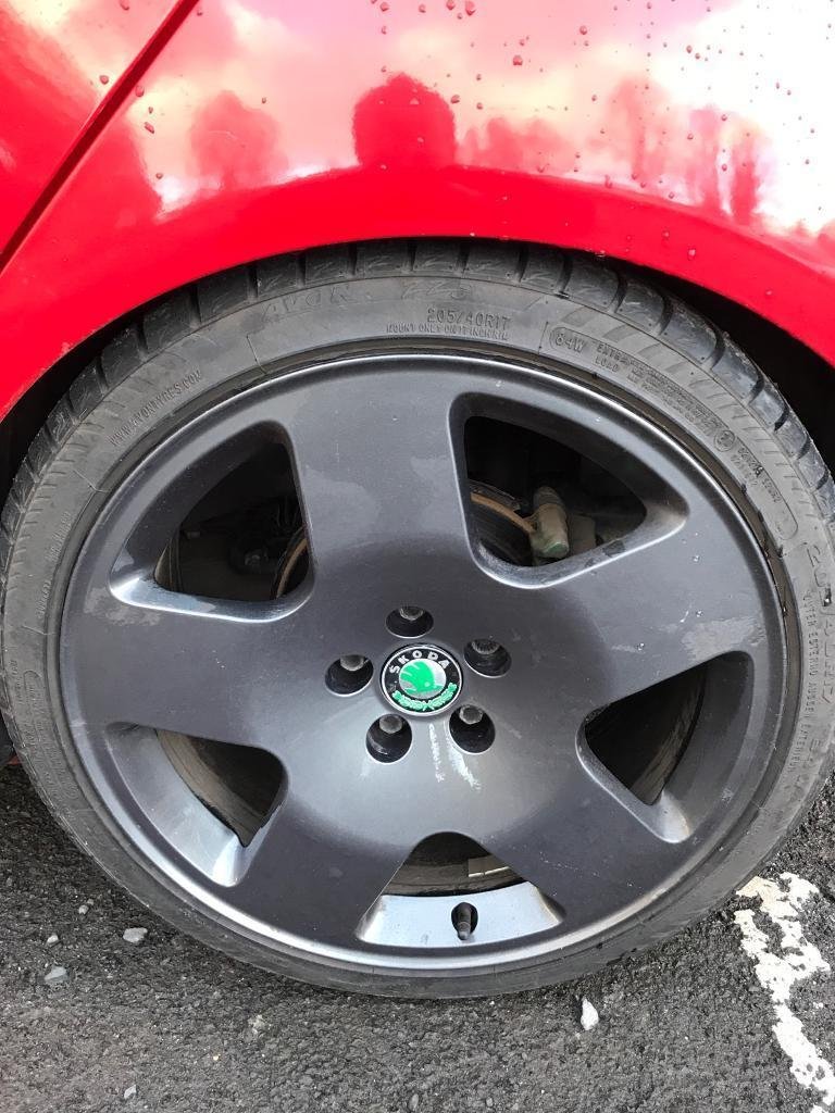 TT comp wheels on VRS, which tyre size? Skoda Fabia Mk I BRISKODA