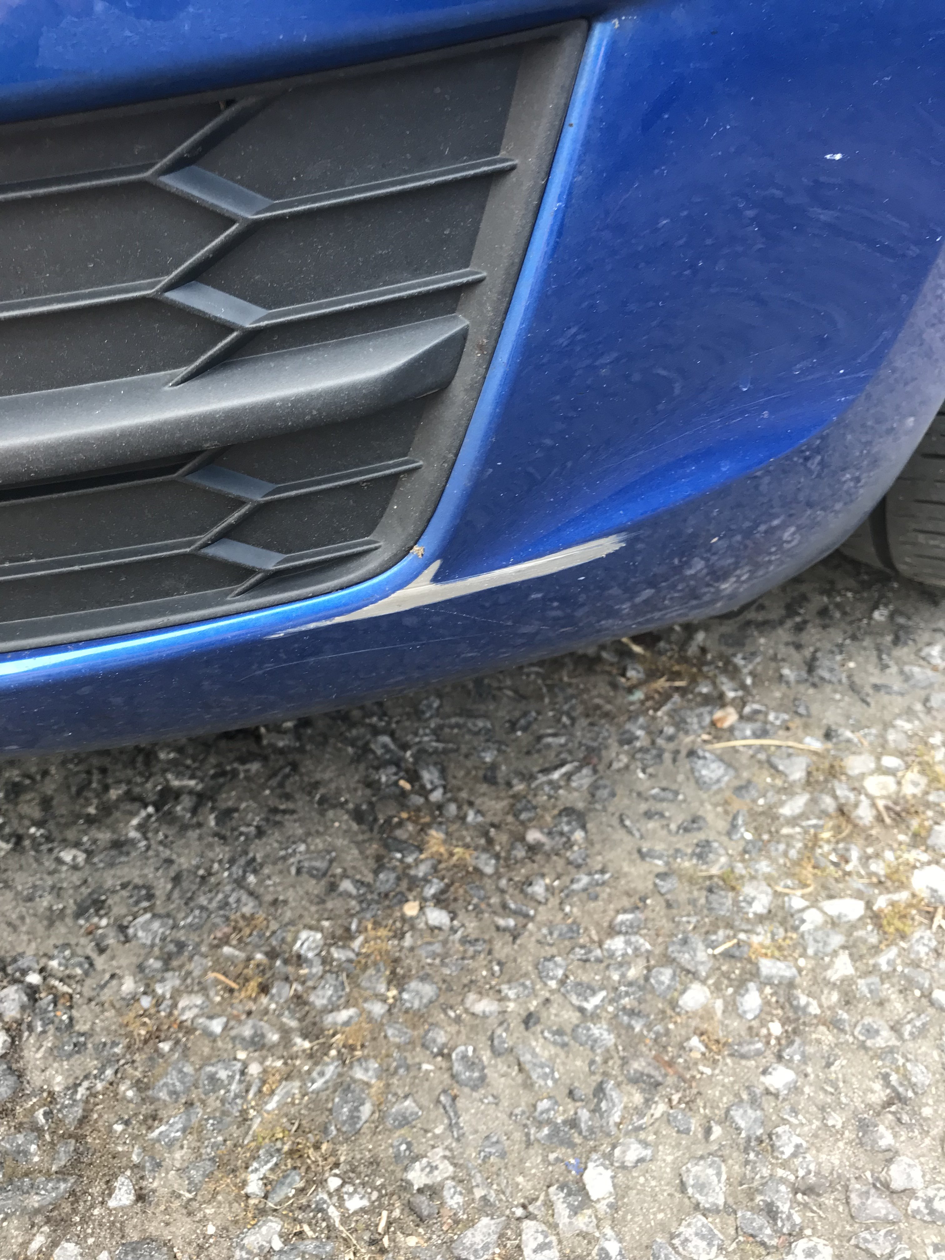 Bumper scuff - chipex