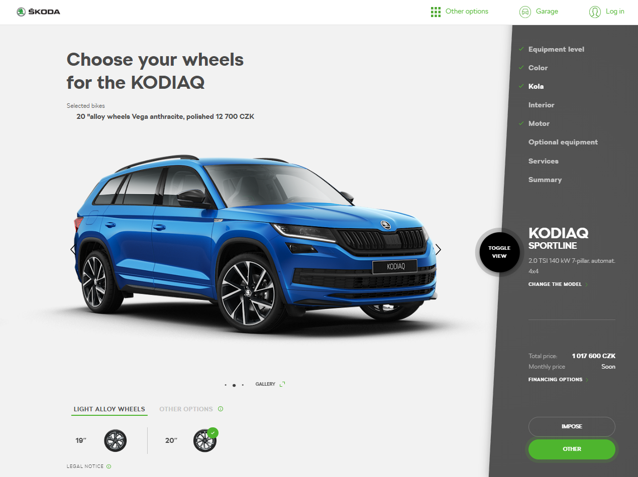 Skoda configurator germany