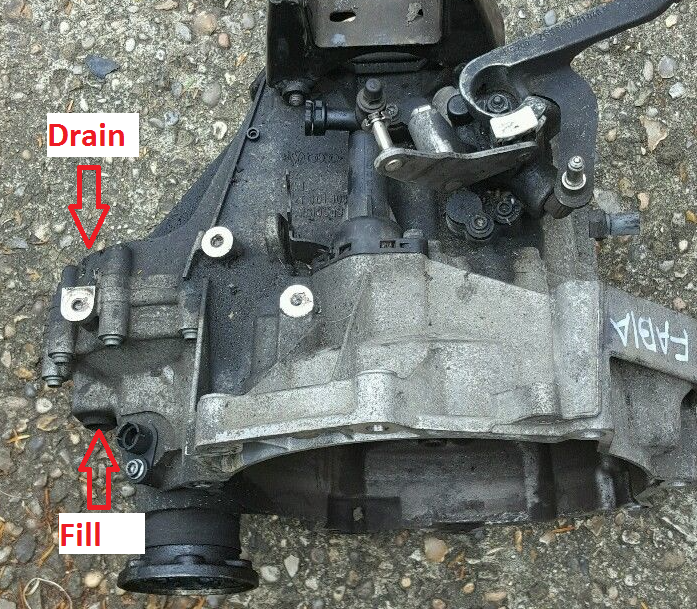 Fabia SDI gearbox oil plugs Skoda Fabia Mk I (19992007) BRISKODA