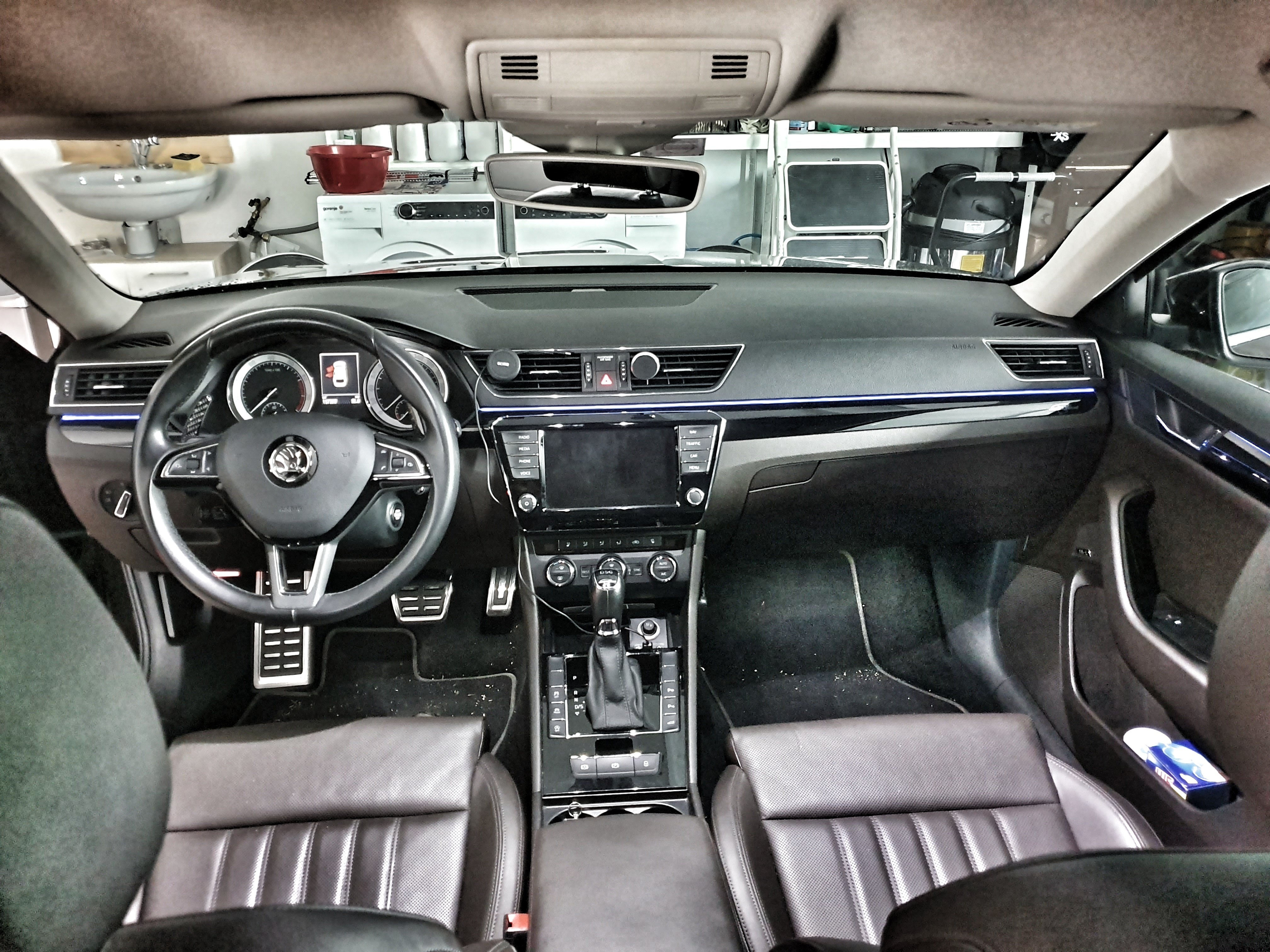 Skoda superb 1 салон