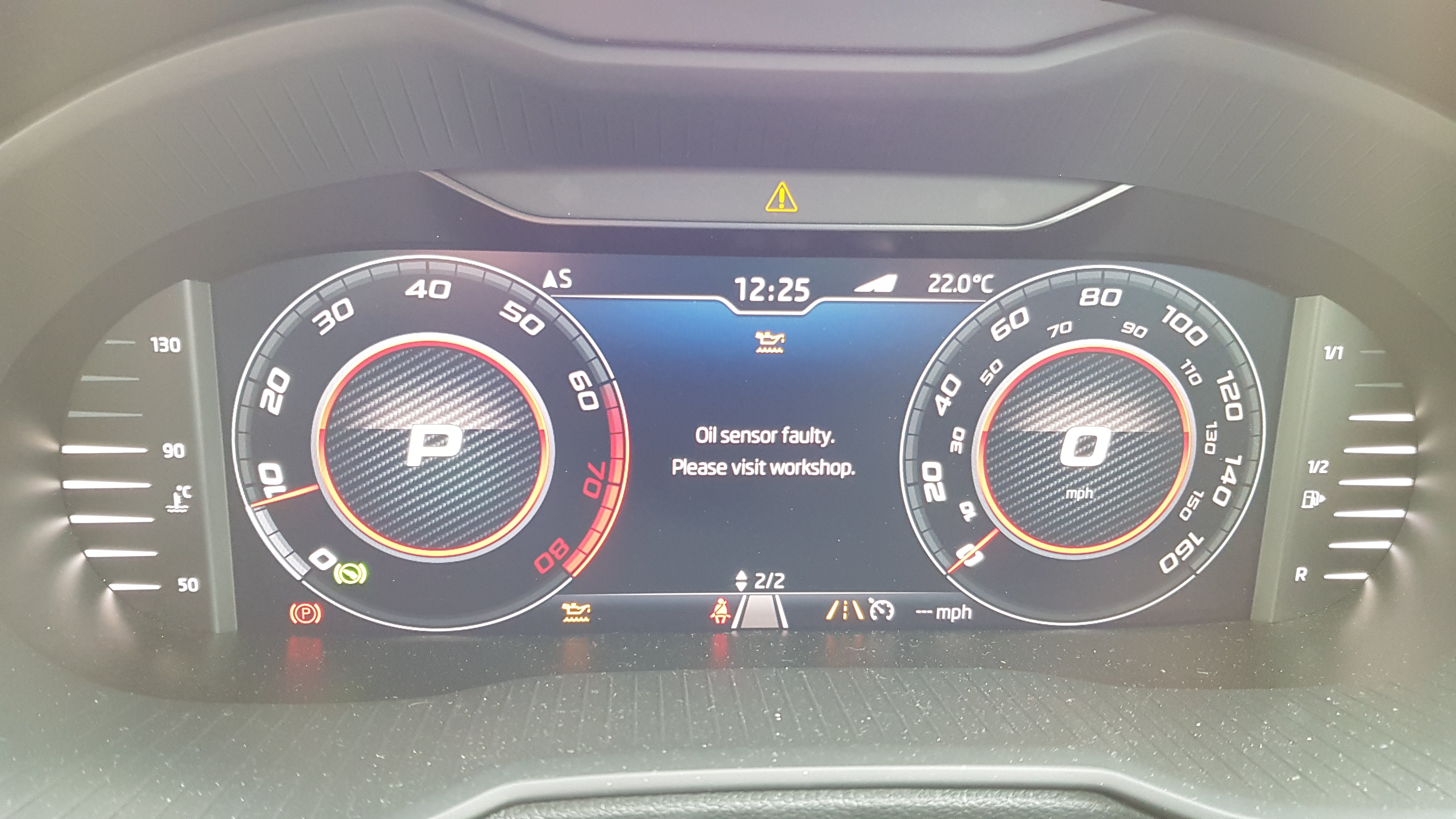 Oil sensor failure Skoda Octavia Mk III (2013 2020) BRISKODA