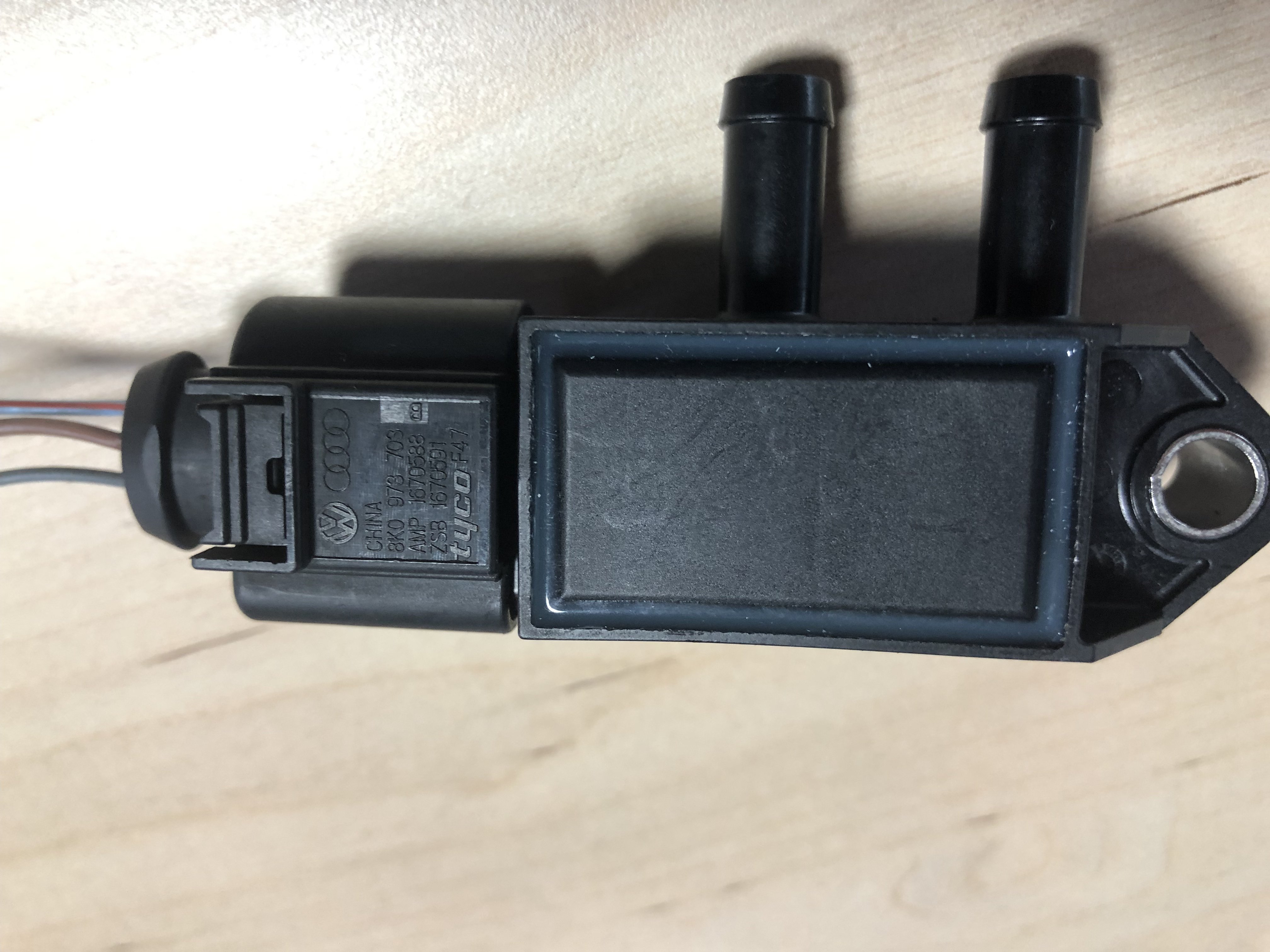 DPF Differential Pressure Sensor P2456 Skoda Octavia Mk III (2013