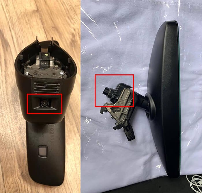 What is the difference between these rear view mirrors? Skoda Karoq