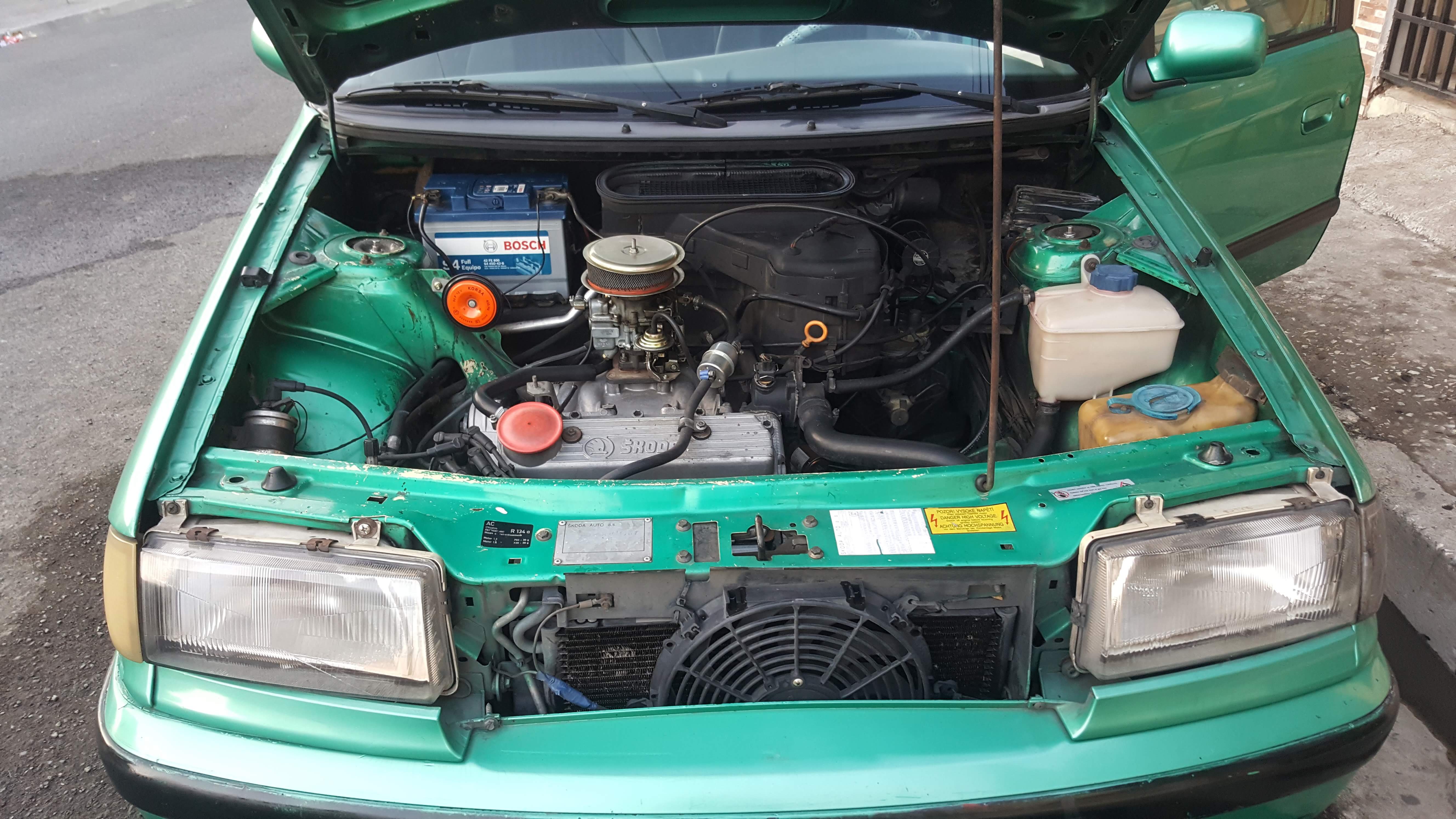 Skoda felicia воздухозаборник