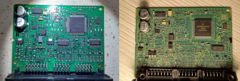 Left: 7E0, right: 1Z0