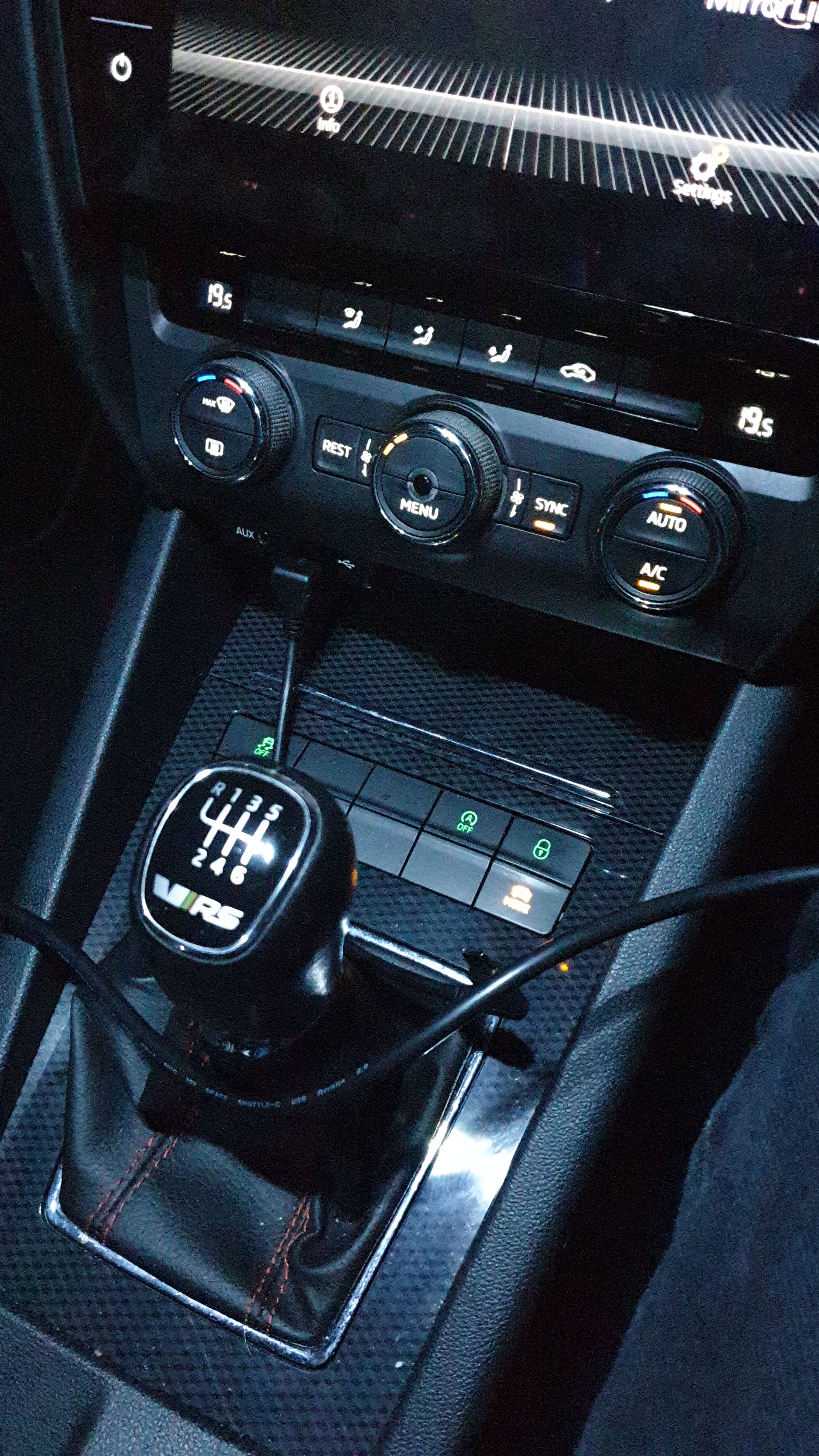 Climatronic skoda octavia tour
