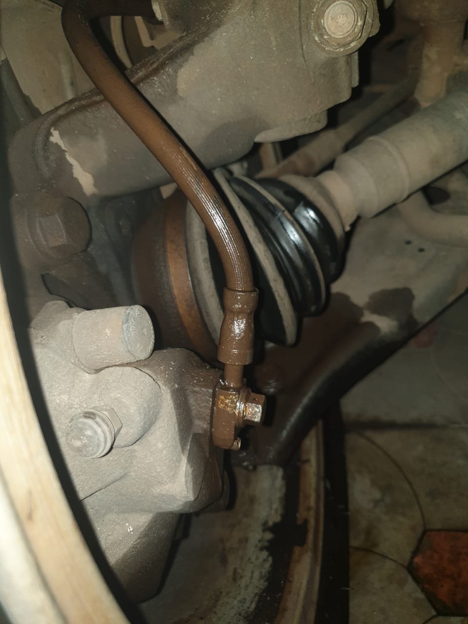 Brake fluid leak Skoda Yeti BRISKODA