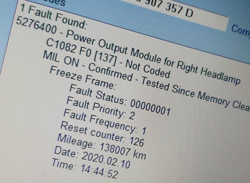 Bend Lighting AFS Diagnostics & VCDS BRISKODA