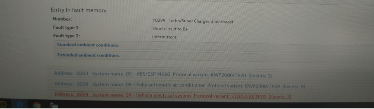 p0299 under boost and rev fluctuations