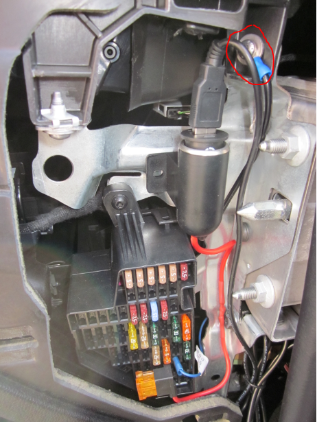 DashCam hardwire negative earth