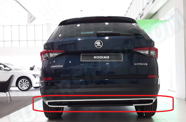 Skoda kodiaq clearance rear bumper